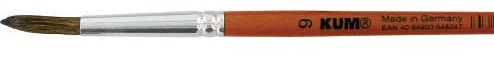 511.29.11 Fine Hair Water Colour Brushes #9